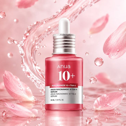 Sérum Anua 10% Niacinamide + TXA – Éclat; Teint Uniforme