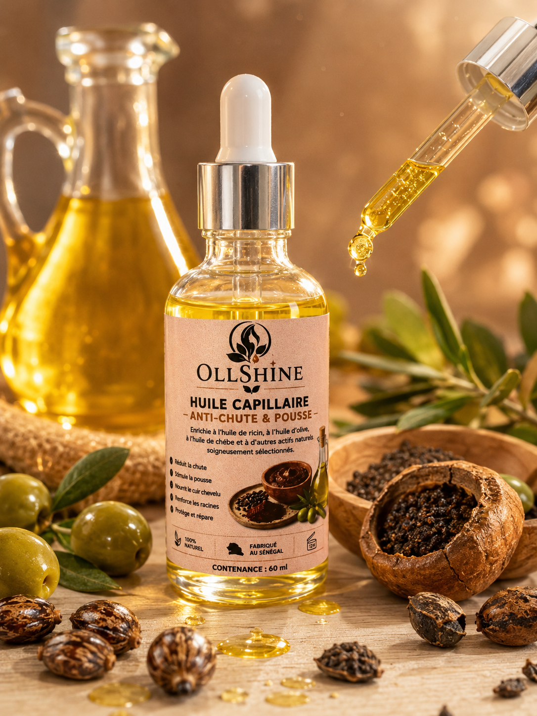 Oll-Shine Capillaire 3 pieces
